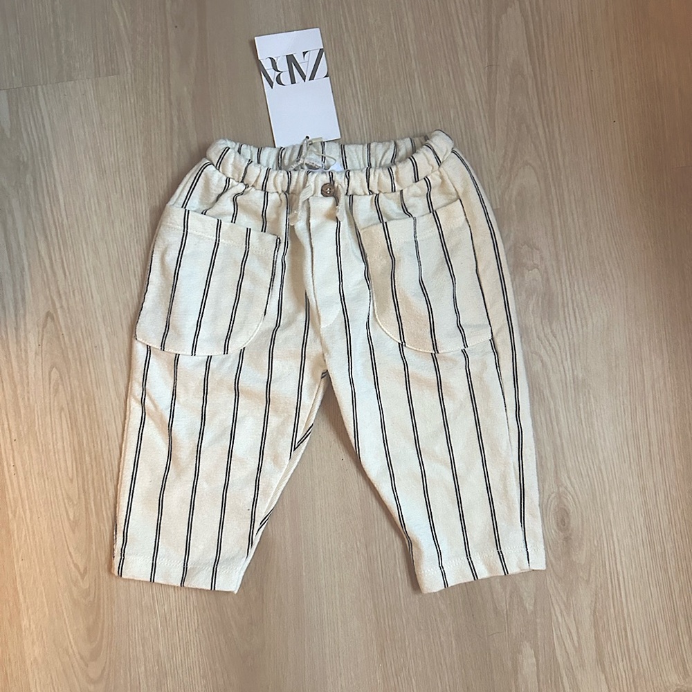 Zara Baby Vertical Stripe Pants